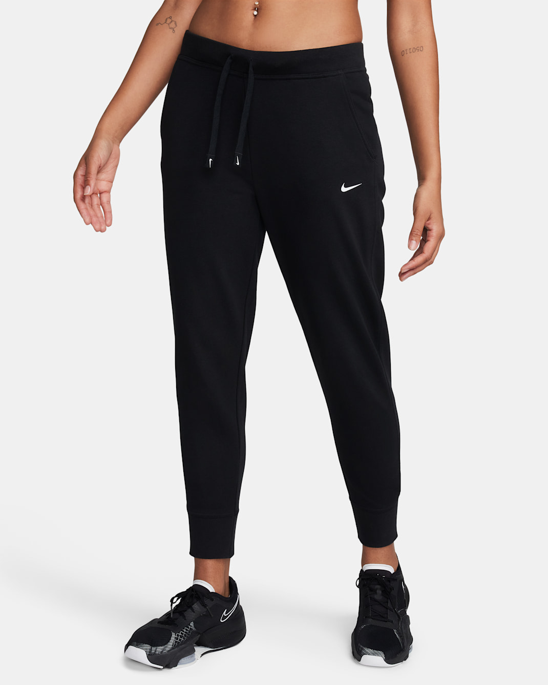 Nike Dri-FIT Get Fit Women's Training Pants - Black/White