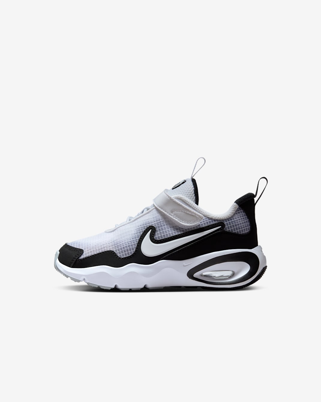 Nike Air Max Nova Little Kids' Shoes - White/Black/Wolf Grey/White