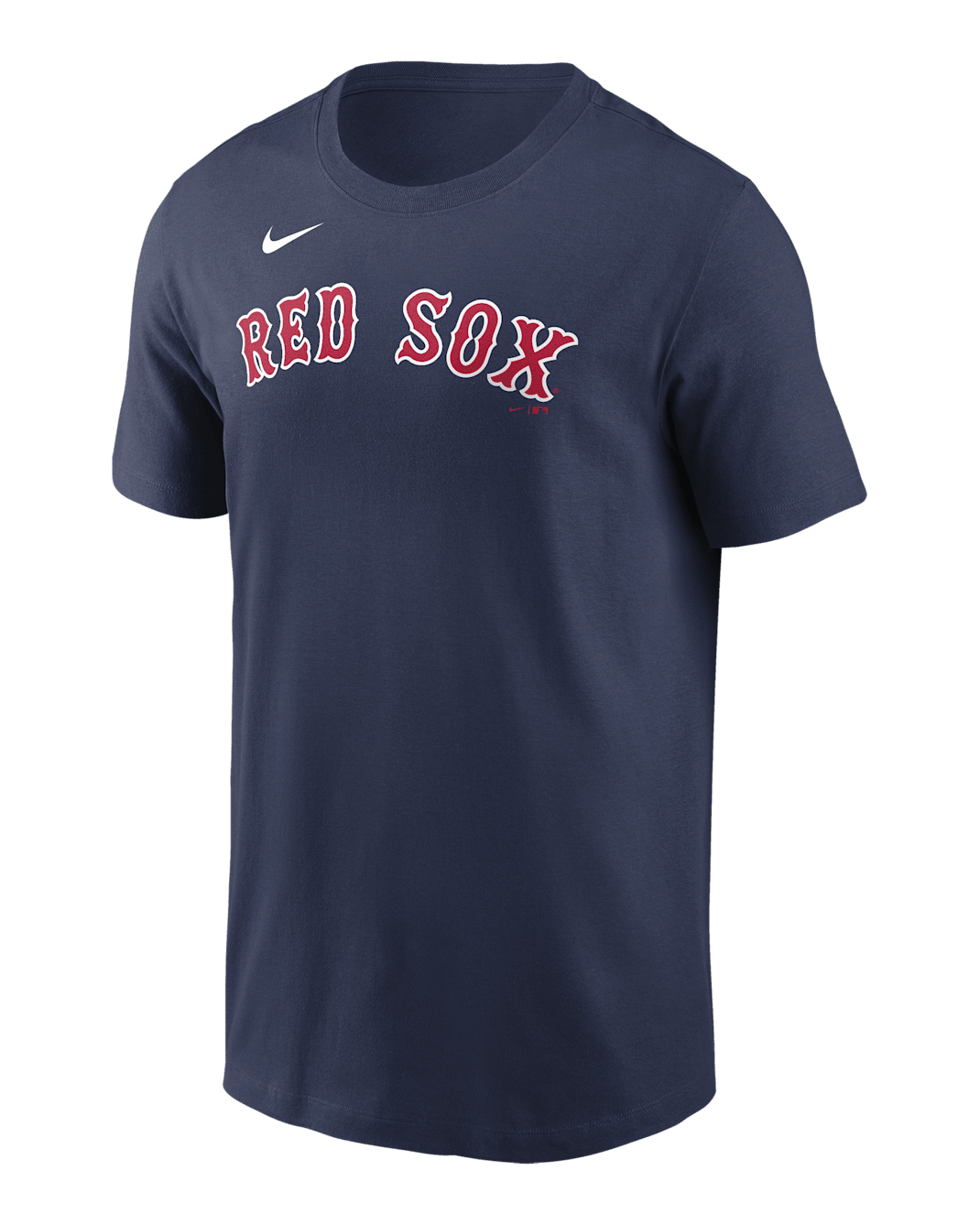 Playera Nike de la MLB para hombre Jarren Duran Boston Red Sox Fuse - Azul marino