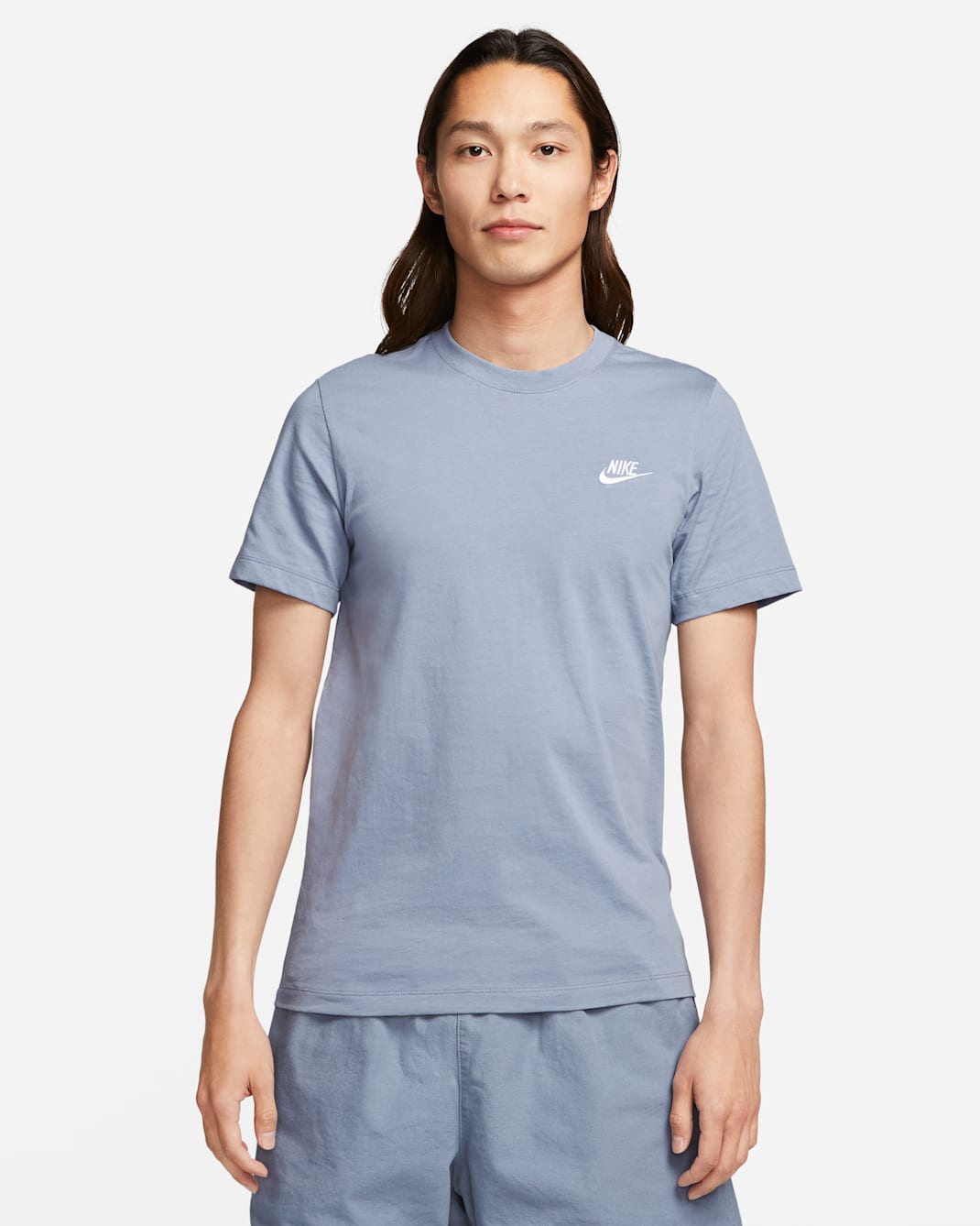 Nike Sportswear Club 男款 T 恤 - Ashen Slate