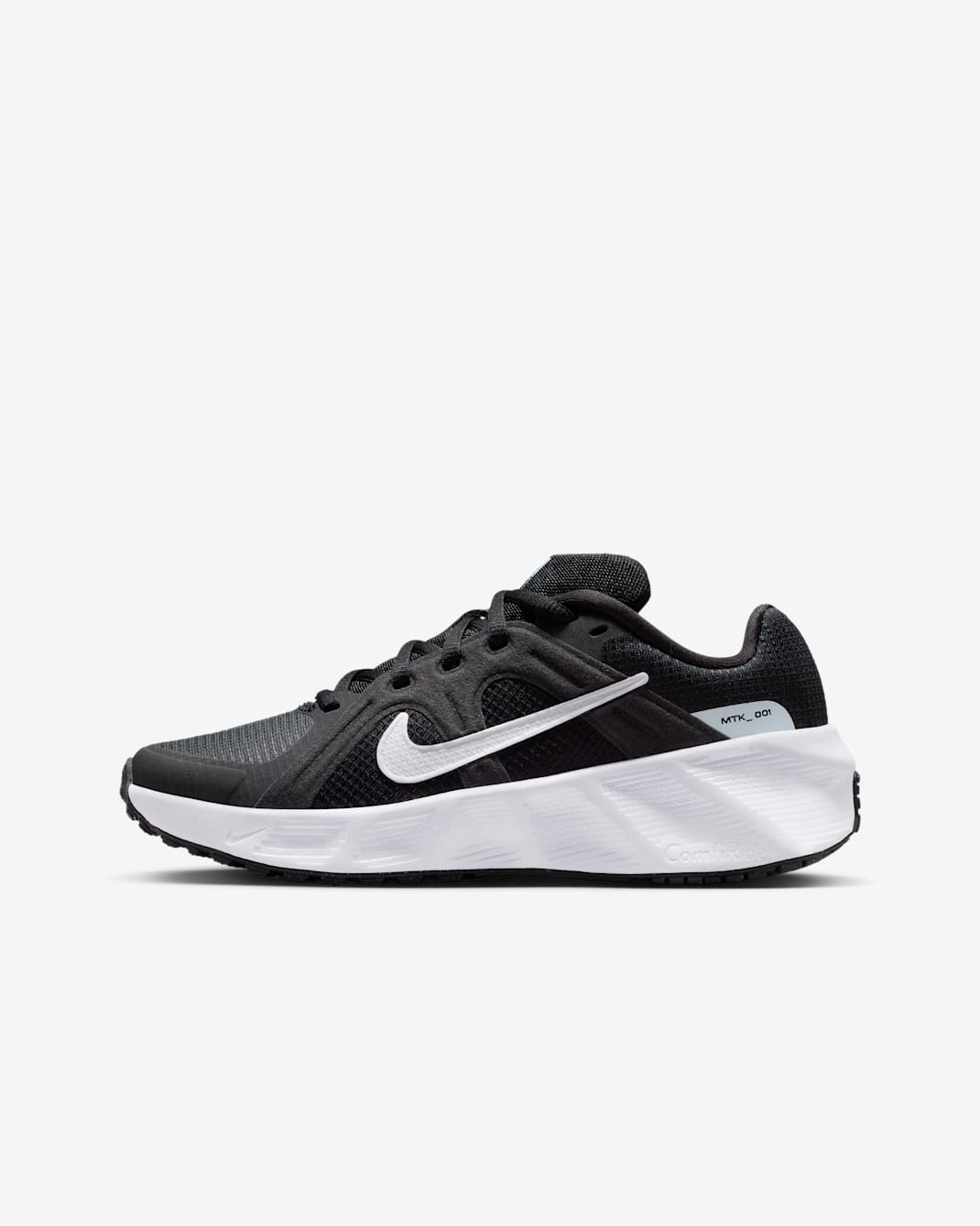 Tenis para niños grandes Nike Metro Tek - Negro/Antracita/Azul glacial/Blanco