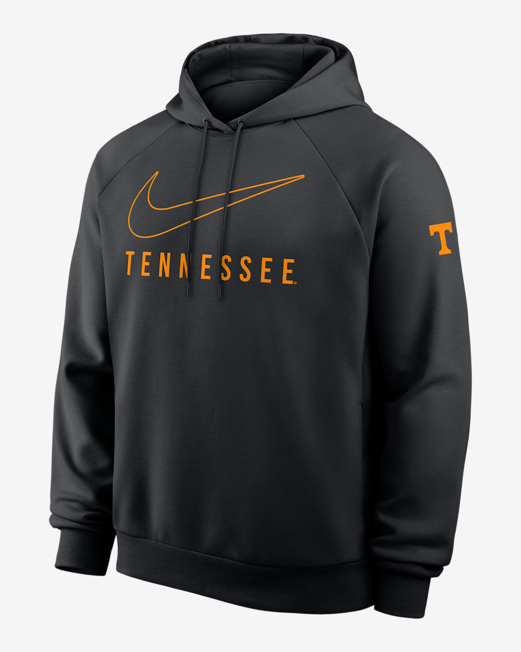 Tennessee Premium Performance Men's Nike Dri-FIT College Pullover Hoodie - Black