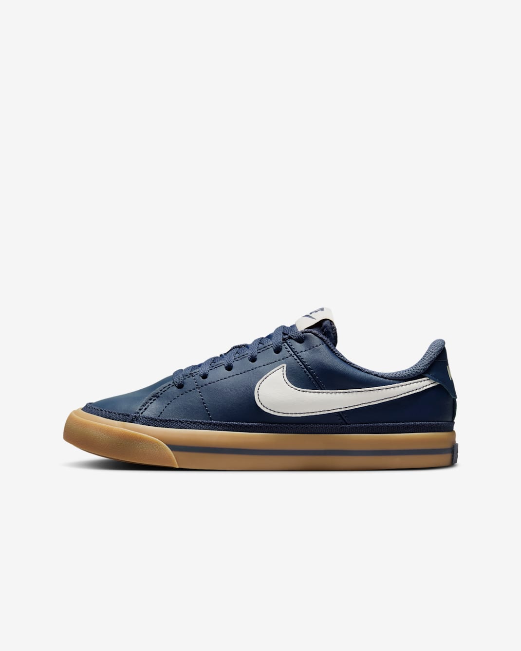 NikeCourt Legacy Older Kids' Shoes - Thunder Blue/Gum Light Brown/Sail