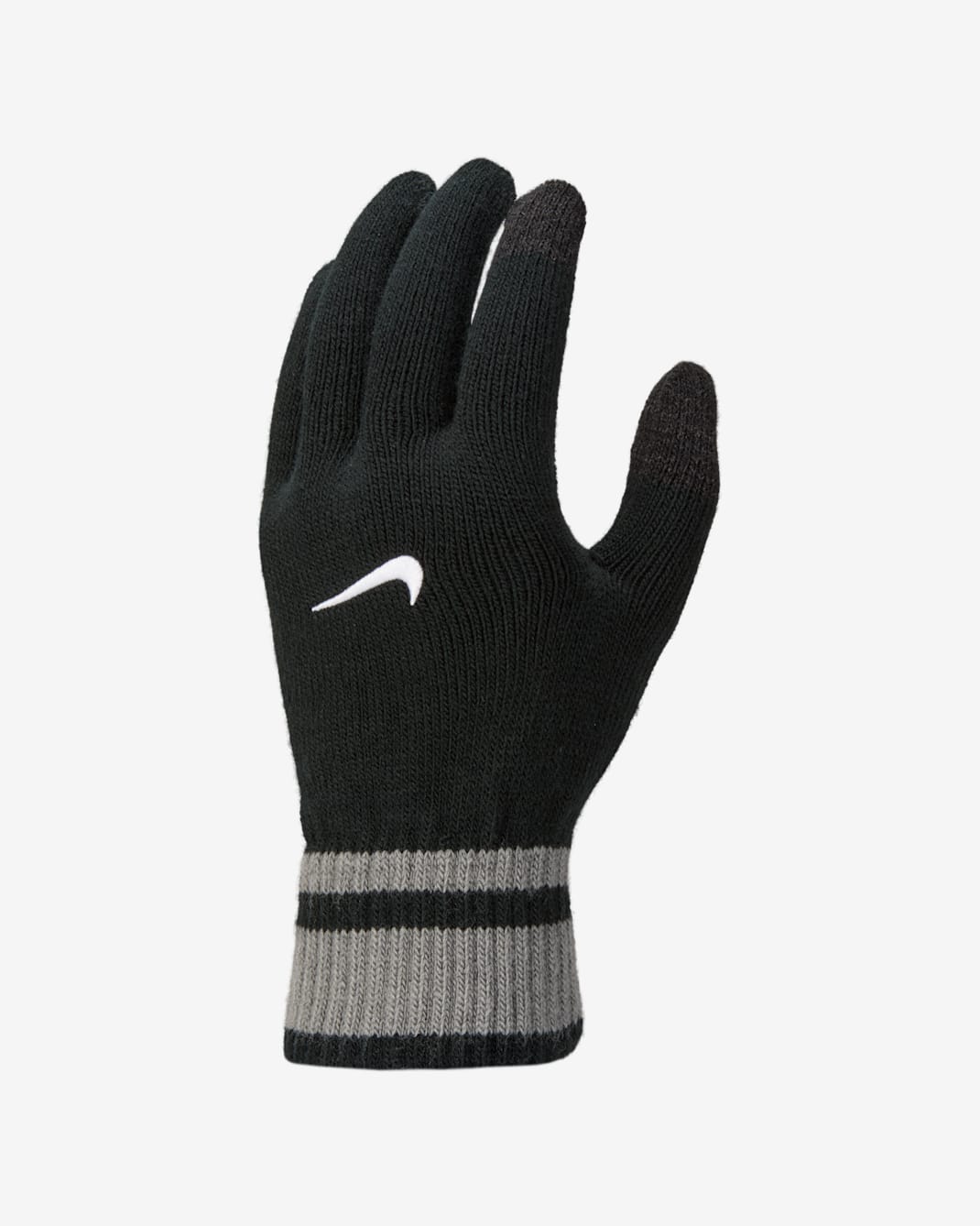 나이키 테크 앤 그립 남성 니트 트레이닝 장갑 3.0 - 블랙/스모크 그레이/화이트