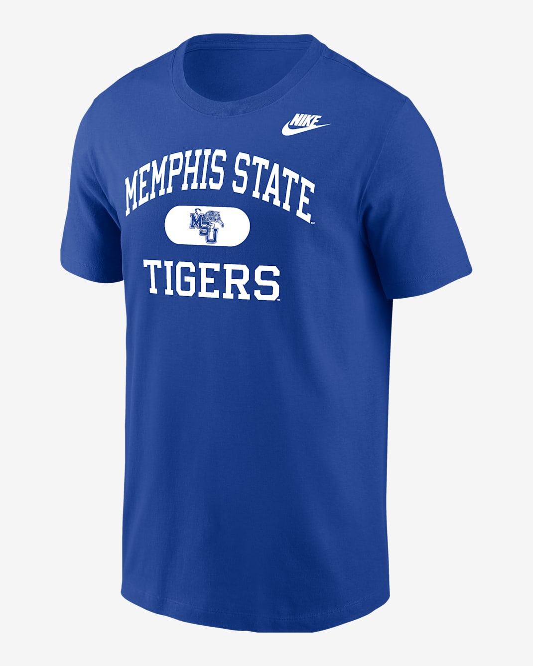 Memphis Tigers Men's Nike College T-Shirt - Game Royal