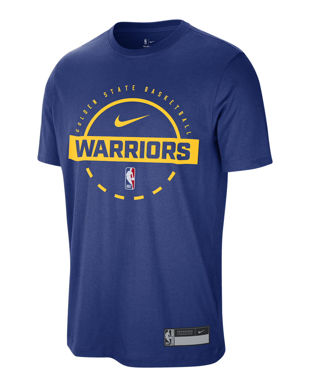 Golden State Warriors Authentics Men's Nike Dri-FIT NBA Training T-Shirt - Rush Blue