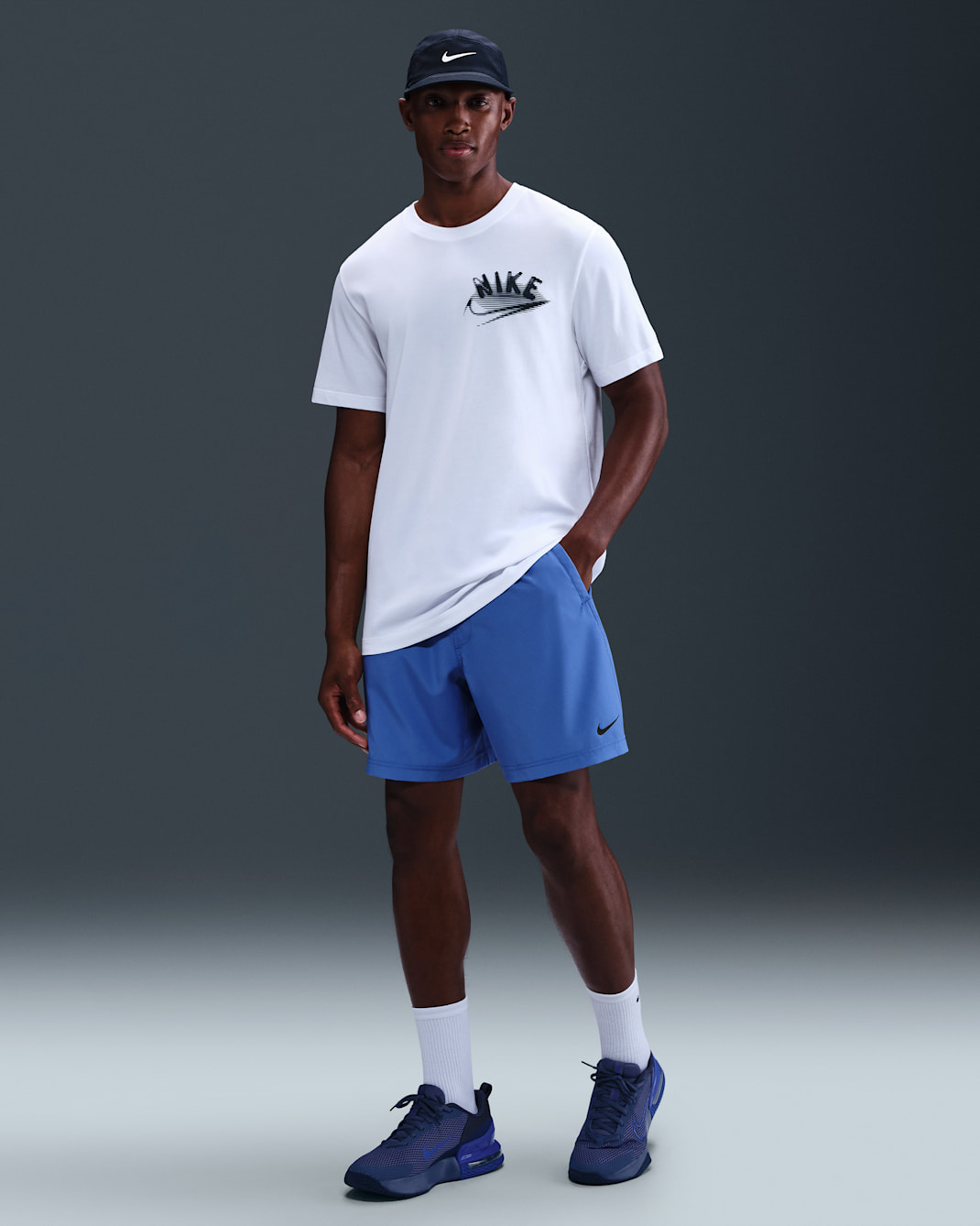 Nike Form Men's Dri-FIT 18cm (approx.) Unlined Versatile Shorts - Comet Blue/Black