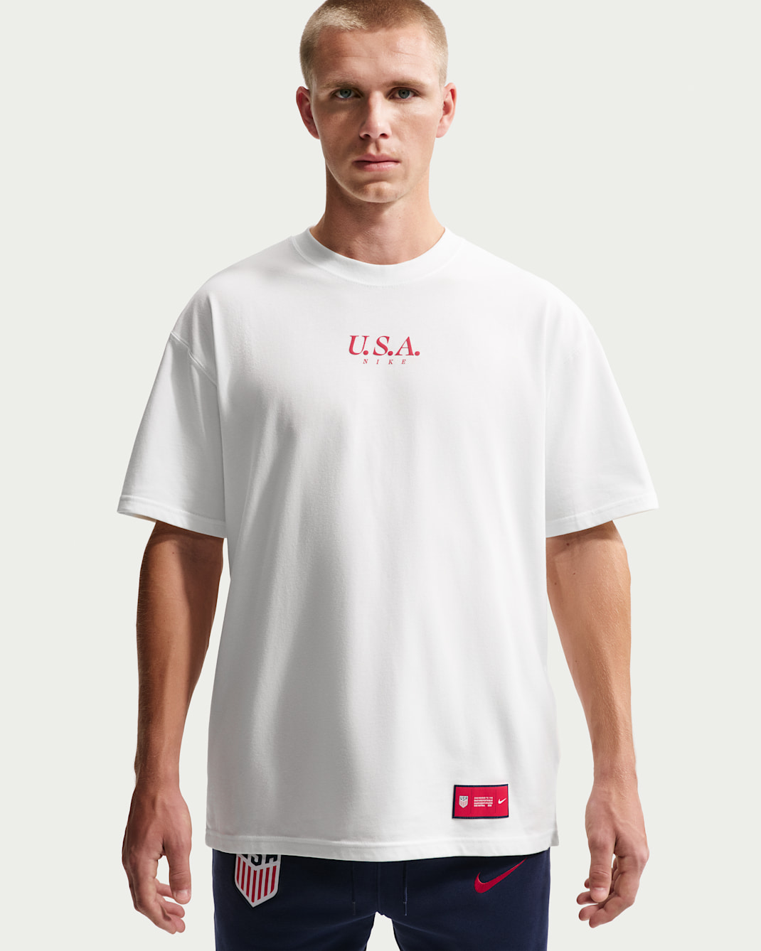 Playera de fútbol Nike para hombre de la selección nacional de fútbol masculino de Estados Unidos - Vela