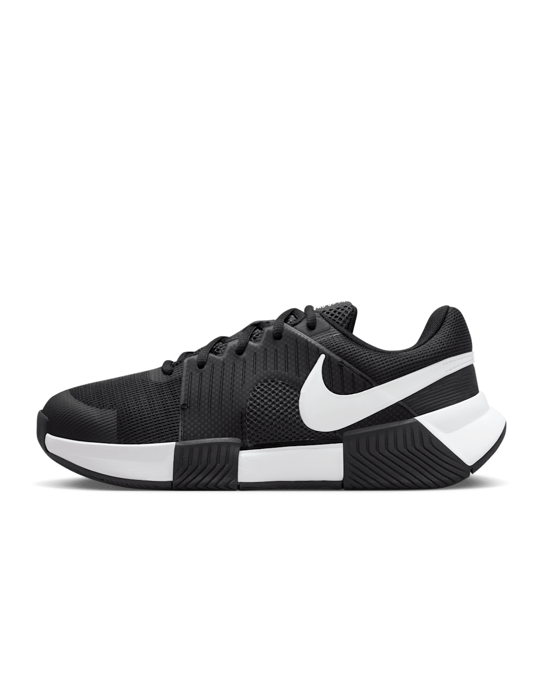 Nike Zoom GP Challenge 1 Women's Hard Court Tennis Shoes - Black/Black/White