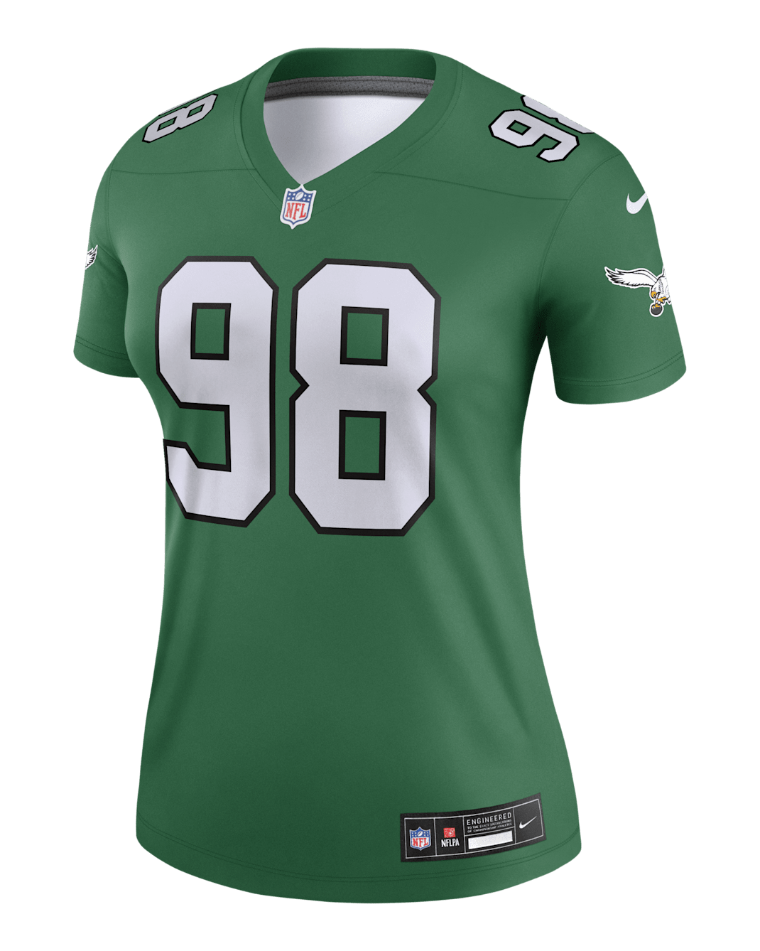Jalen Carter Philadelphia Eagles Women's Nike Dri-FIT NFL Legend Jersey - Kelly Green