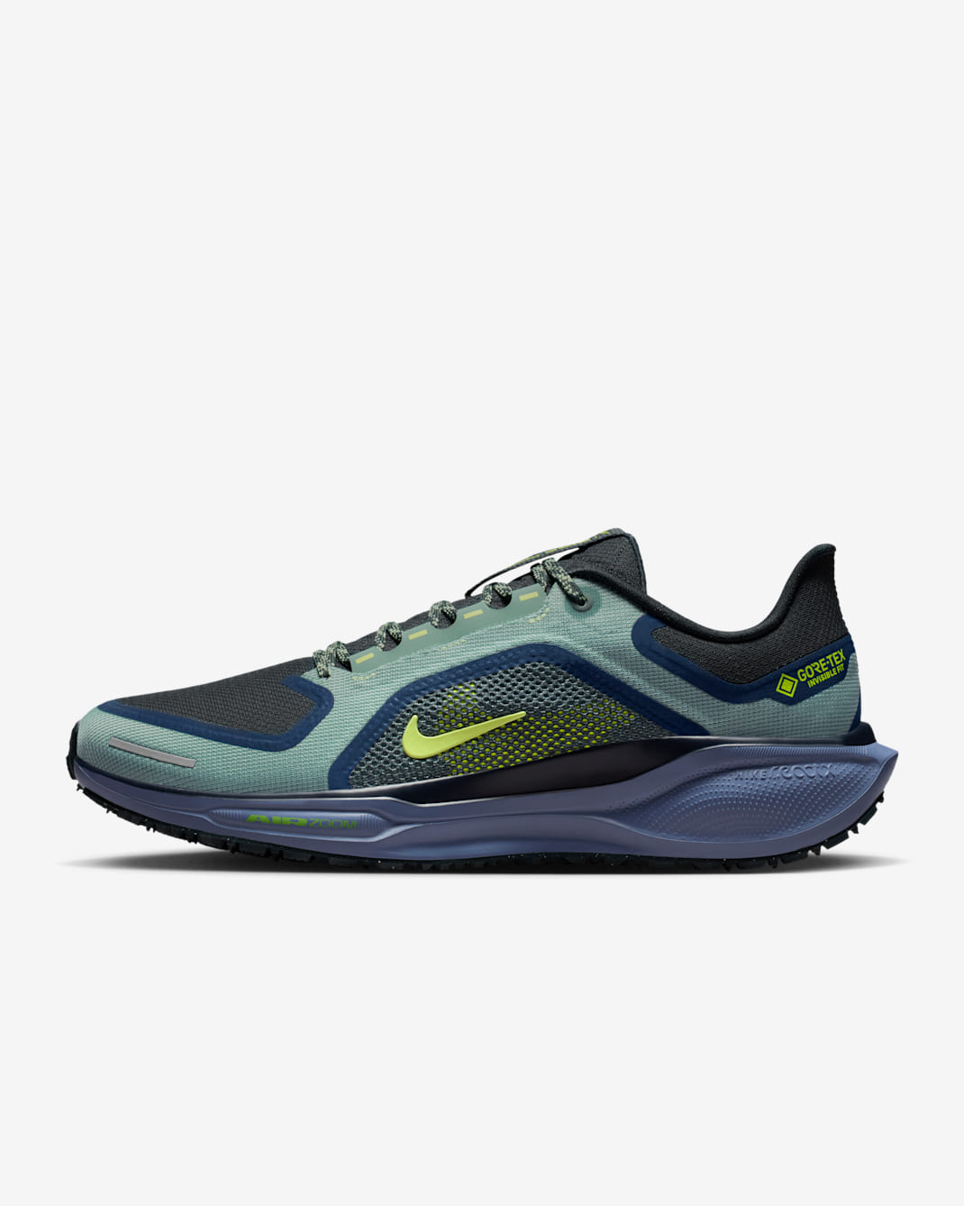 나이키 페가수스 41 GORE-TEX 남성 워터프루프 로드 러닝화 - 캐넌/옵시디언/씨위드/볼트