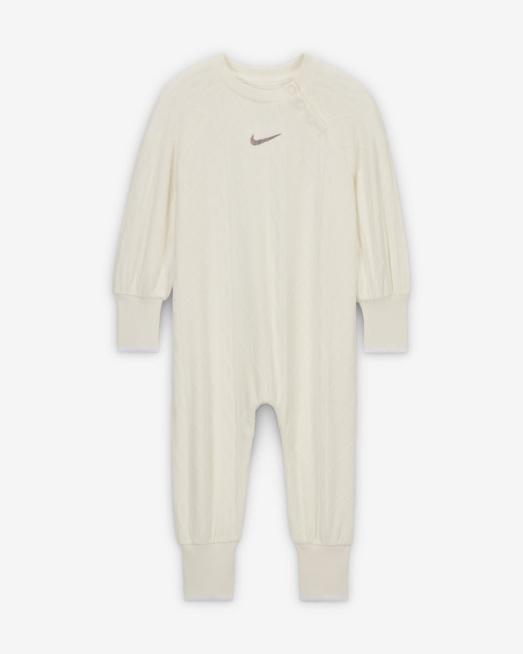 Mono de tejido trenzado para bebé (0 a 9 meses) Nike ReadySet - Vela