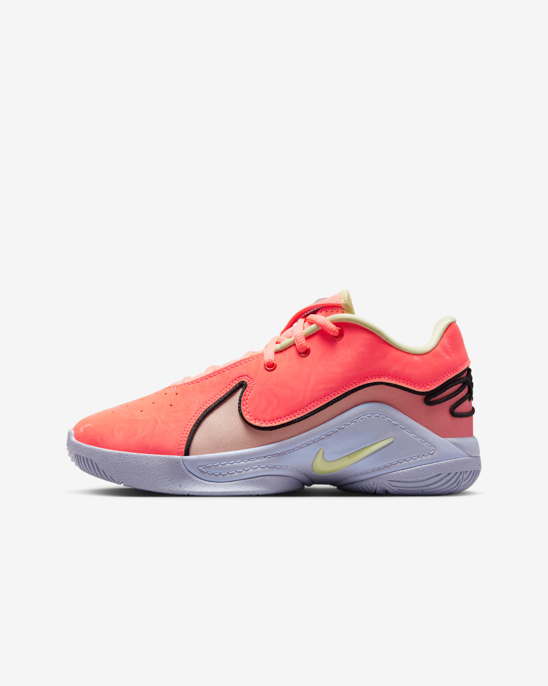 LeBron XXII SE Big Kids' Basketball Shoes - Bright Mango/Life Lime/Anthracite/Arctic Orange