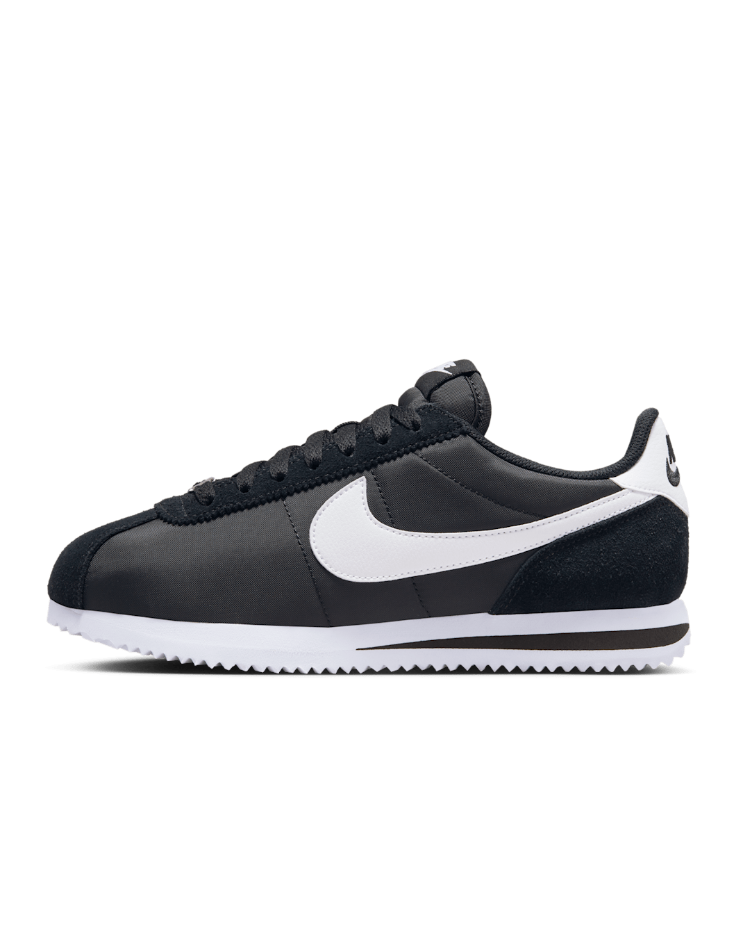Nike Cortez Textile Shoes - Black/White