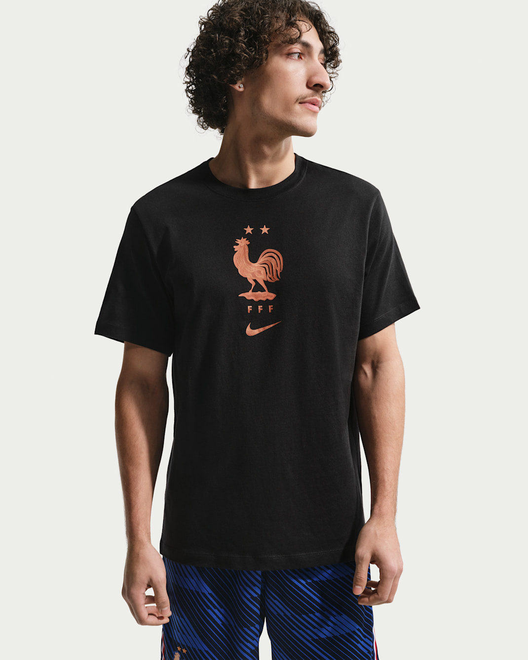 FFF Men's Nike Soccer T-Shirt - Black