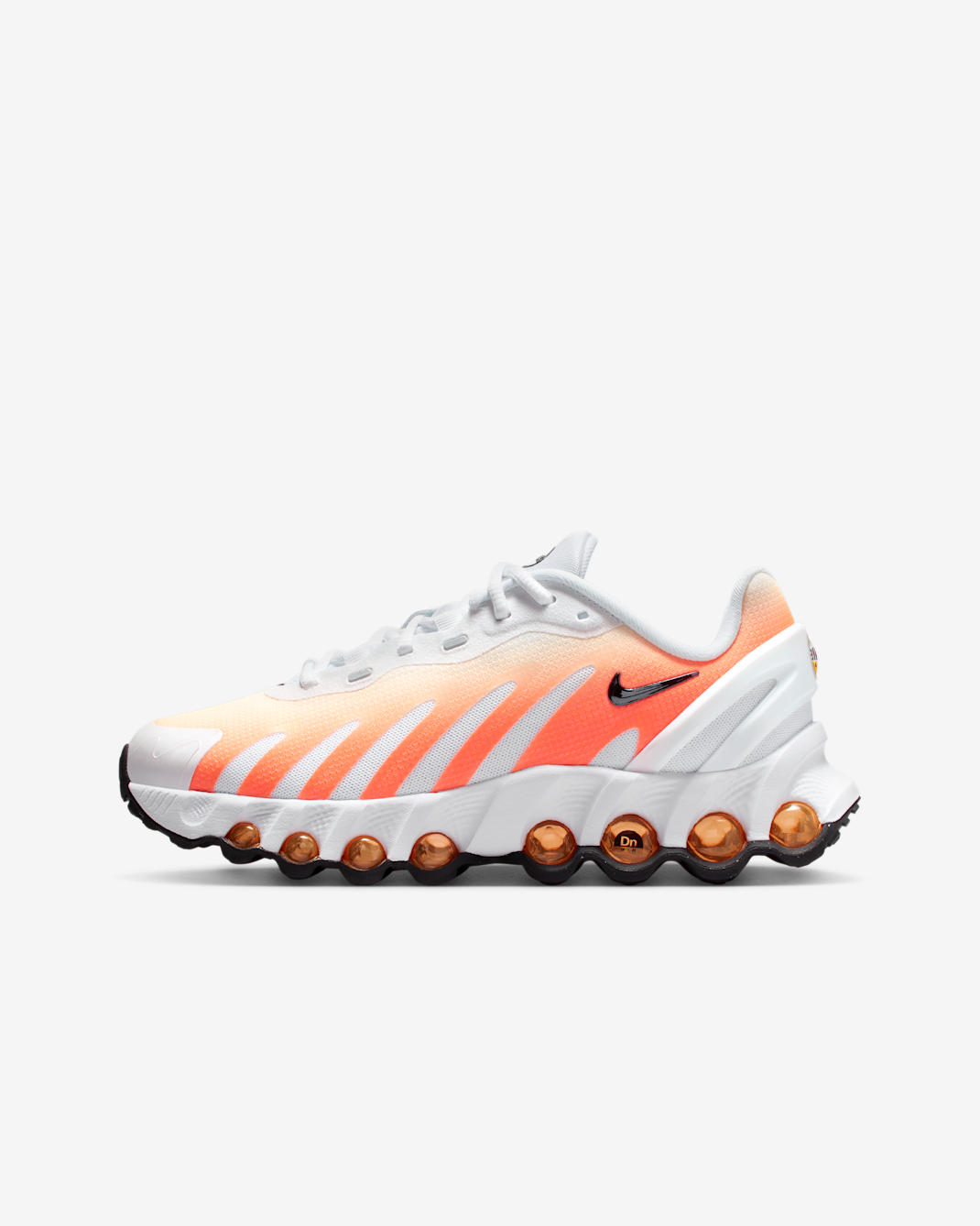 Nike Air Max Dn8 kinderschoenen - Wit/Total Orange/Zwart
