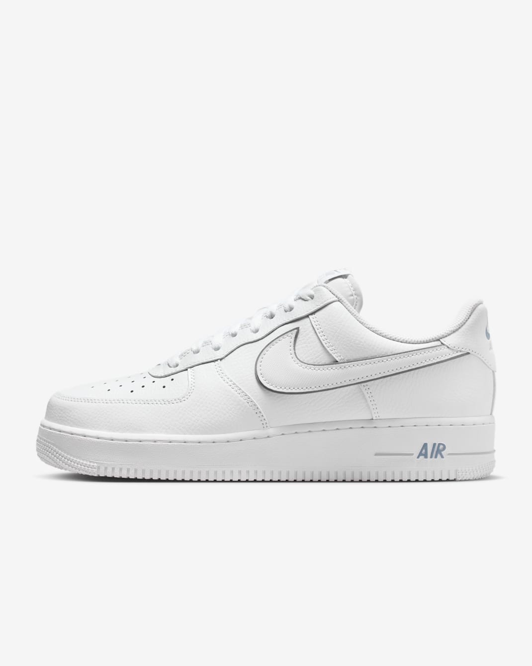 Nike Air Force 1 '07 LV8 Men's Shoes - White/Metallic Silver/Wolf Grey/White