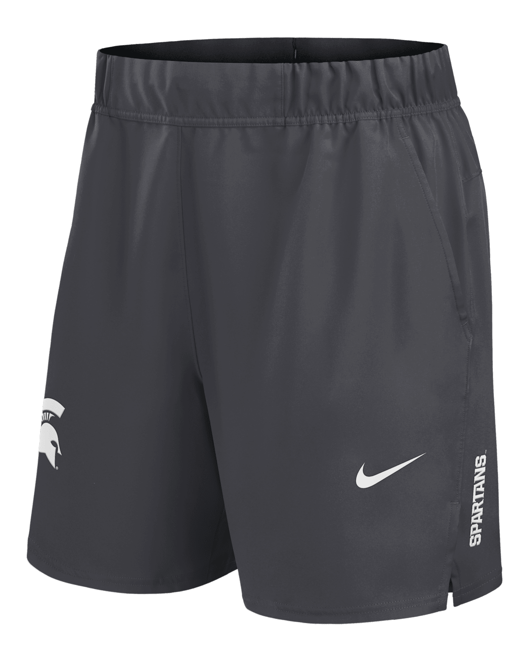 Michigan State Primetime Victory Primary Logo Men’s Nike Dri-FIT College Shorts - Charcoal