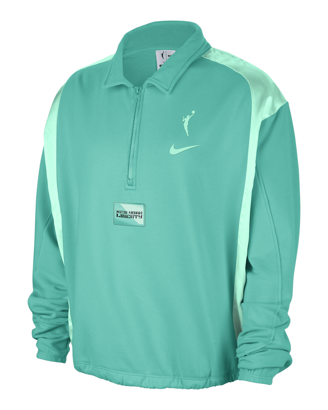New York Liberty Women's Nike WNBA Fleece Top - Mint/Mint Foam/Mint Foam