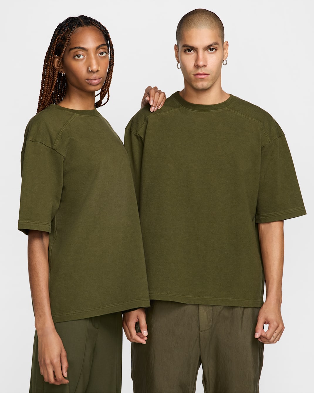 Nike Every Stitch Considered Garment Dyed Short-Sleeve T-Shirt - Sequoia