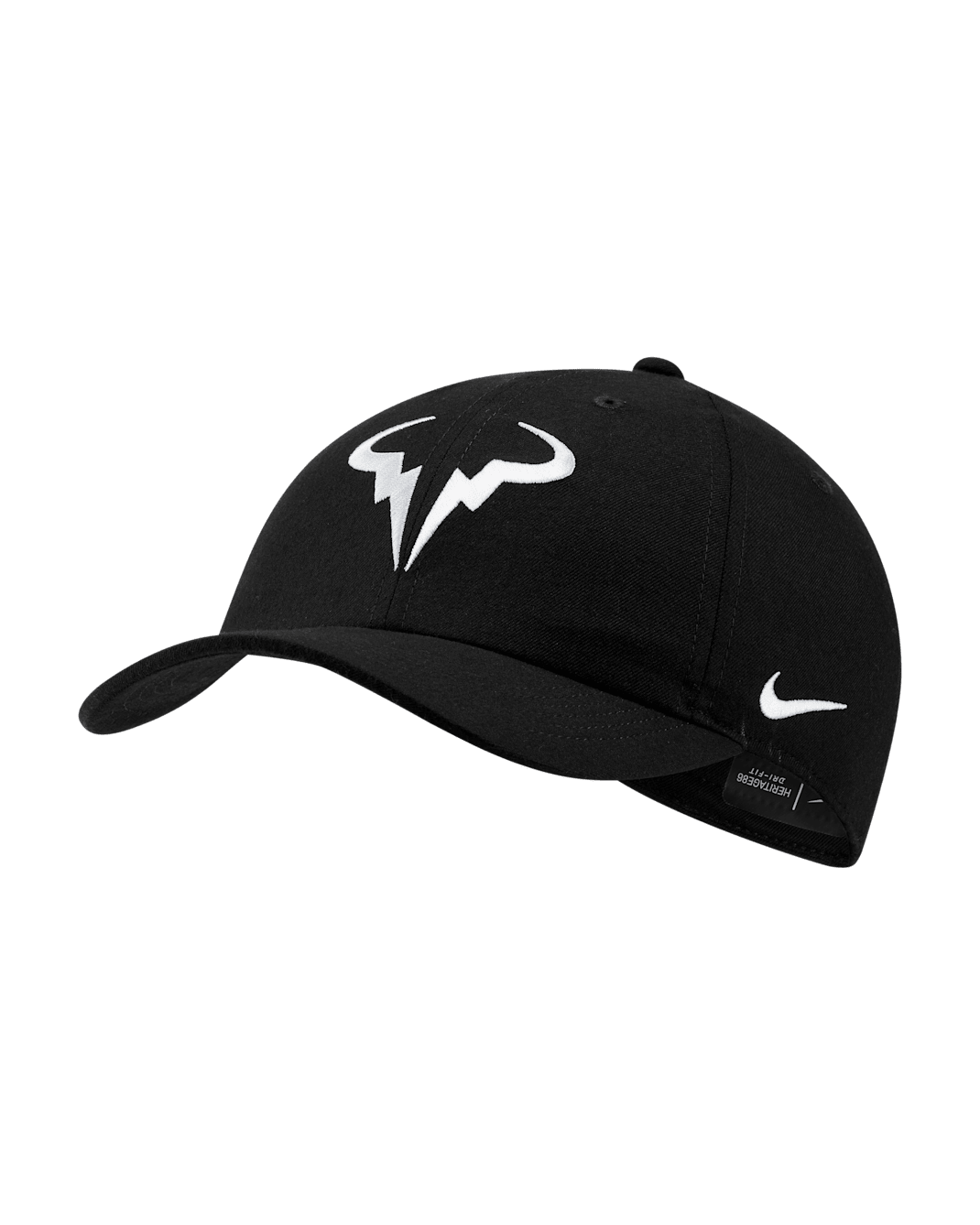 NikeCourt AeroBill Rafa Heritage86 Tennis Hat - Black/White