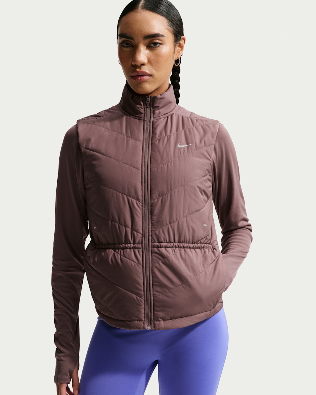 Nike Swift Therma-FIT Kadın Koşu Yeleği - Tattoo