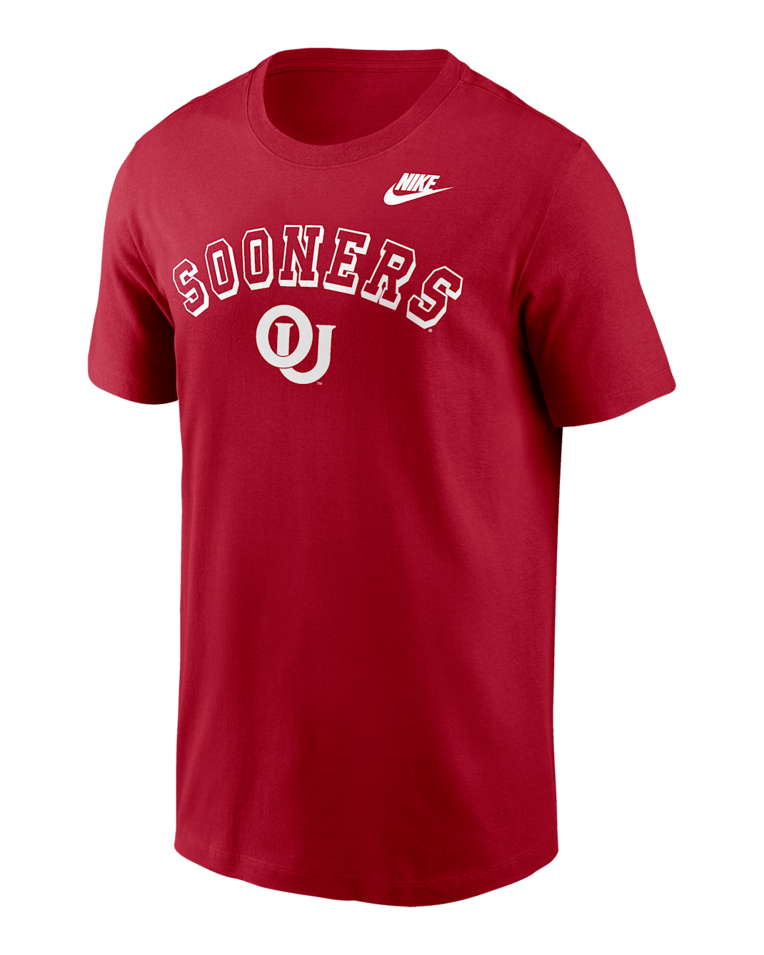 Playera universitaria Nike para hombre Oklahoma Legacy Nickname - Carmesí