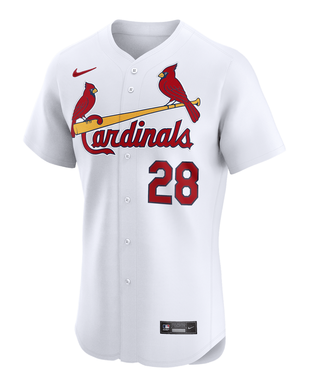 Nolan Arenado St. Louis Cardinals Men's Nike Dri-FIT ADV MLB Elite Jersey - White