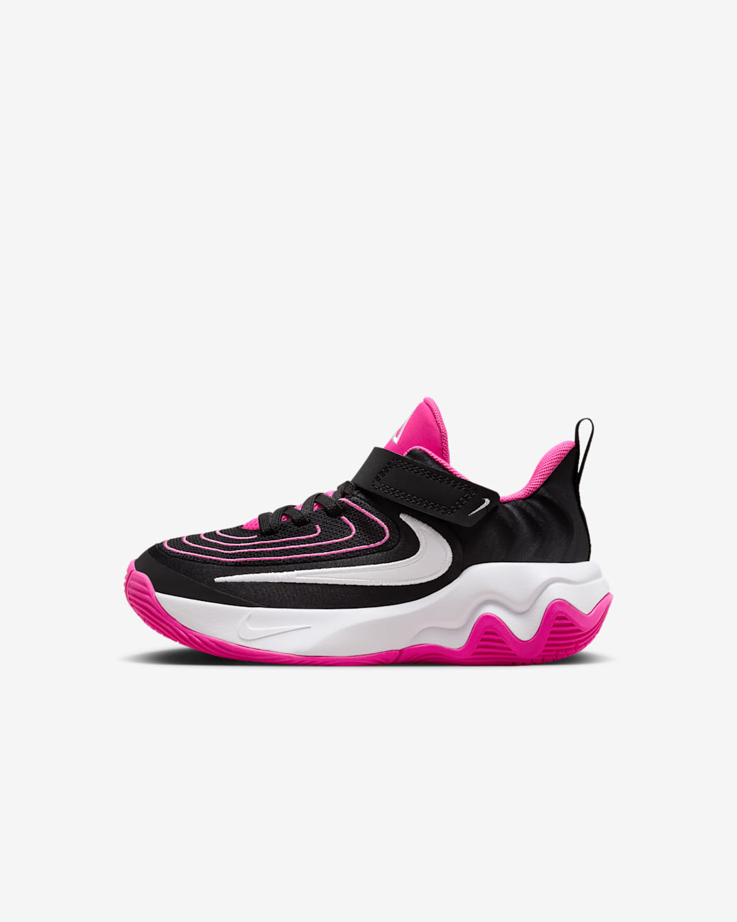 Giannis Immortality 4 Little Kids' Shoes - Black/Laser Fuchsia/White