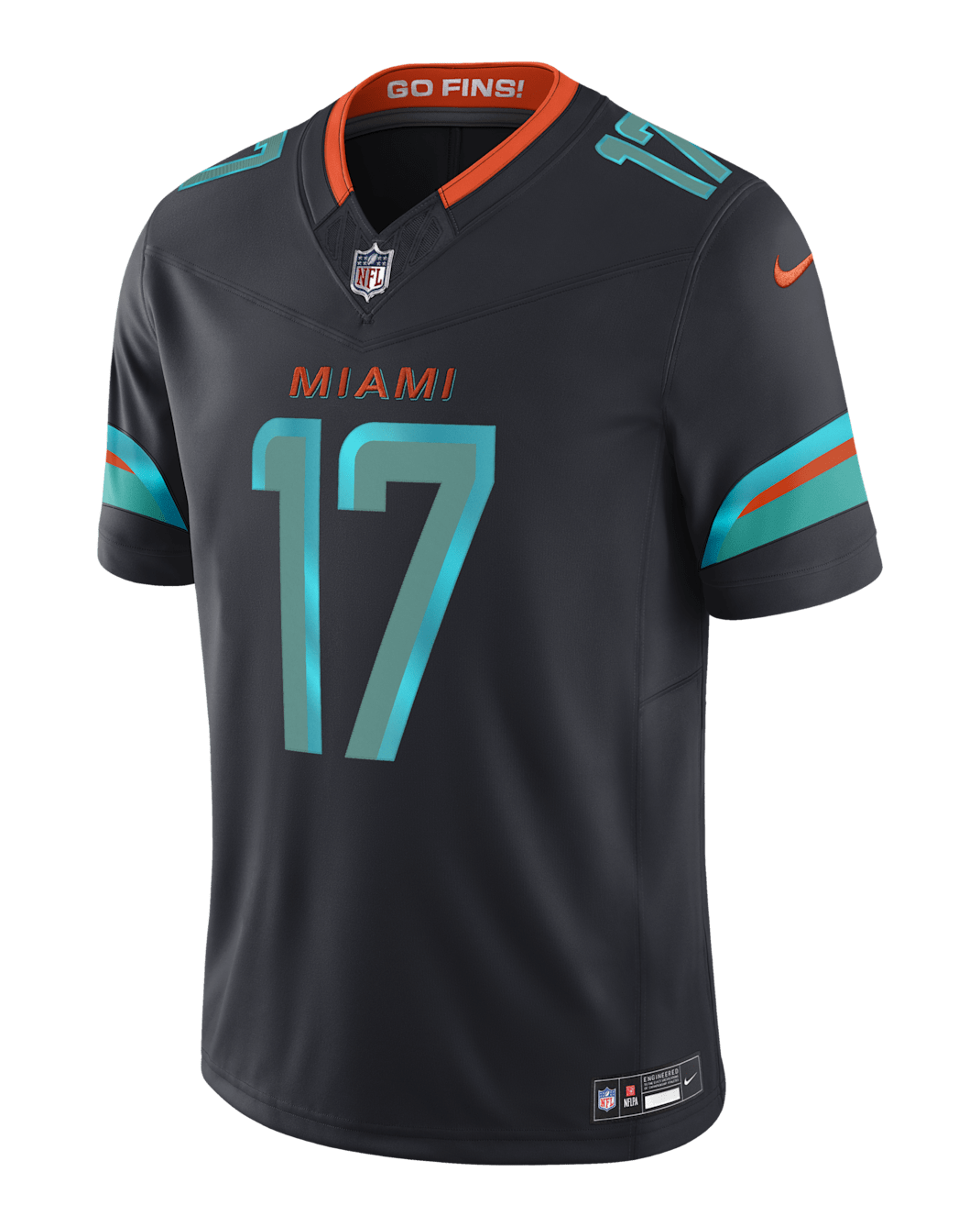 Jaylen Waddle Miami Dolphins Rivalries Collection Men's Nike Dri-FIT NFL Limited Jersey - Navy