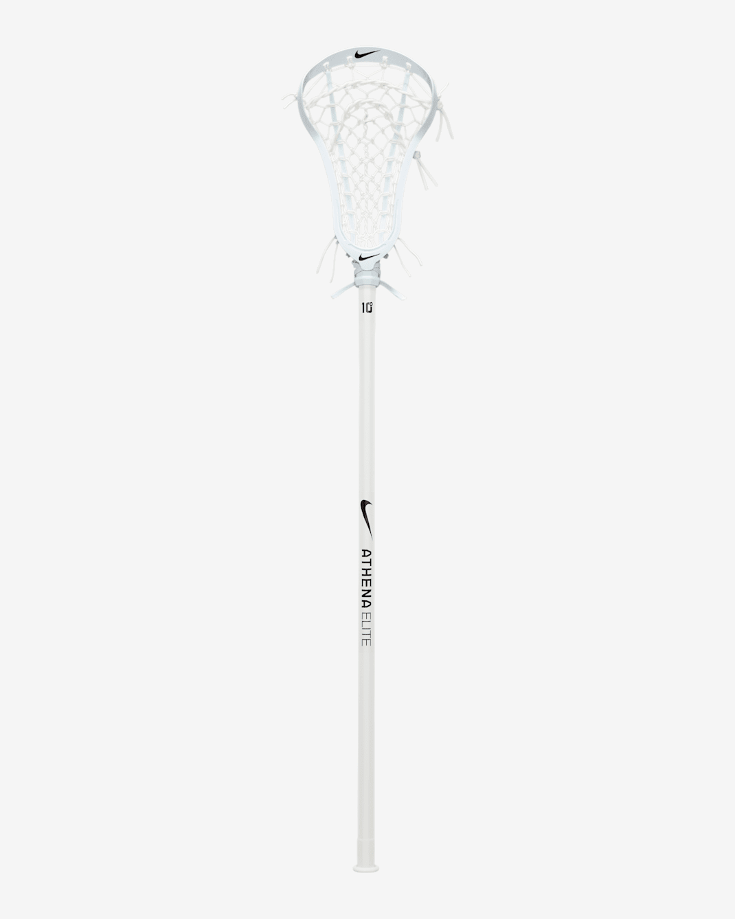 Nike Athena Elite Women's Lacrosse Complete Stick - White/White