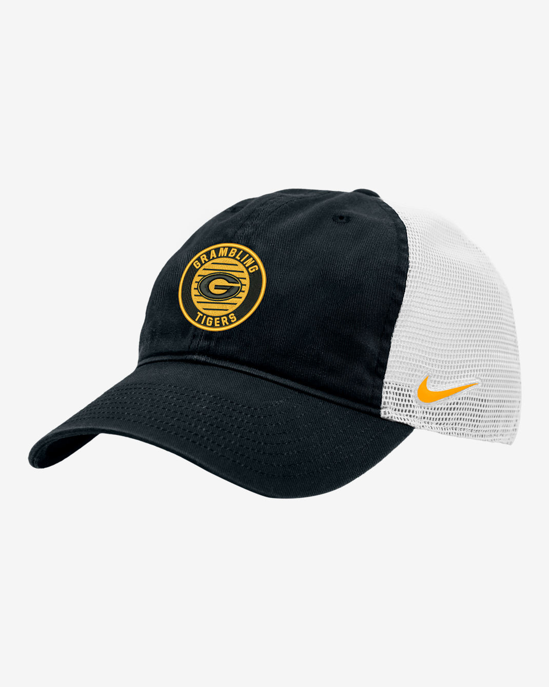 Grambling State Heritage86 Nike College Trucker Hat - Black