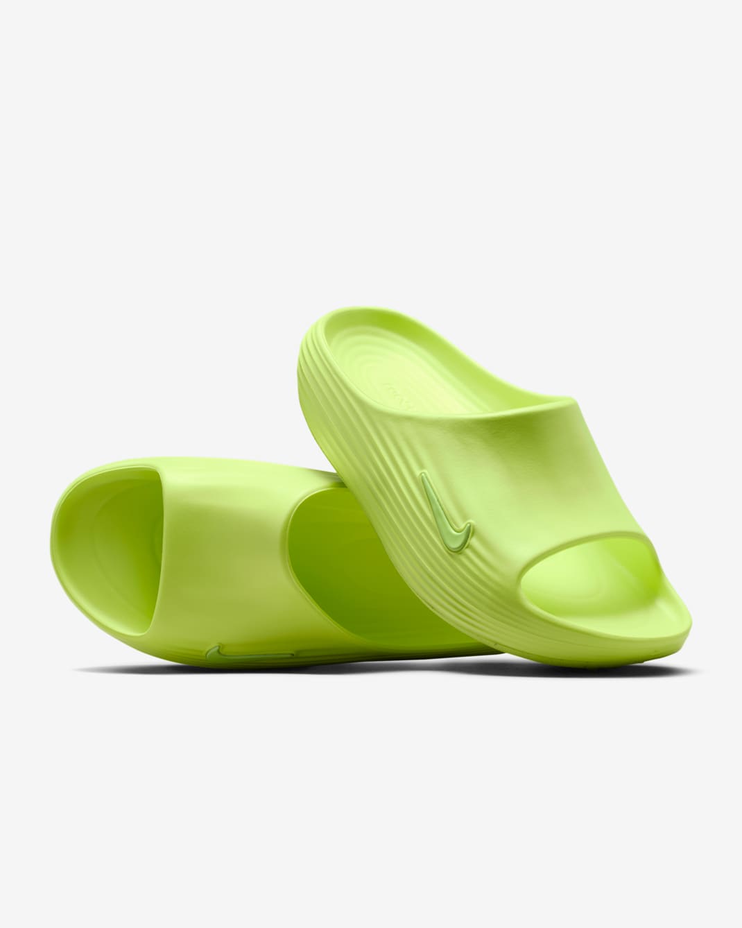 나이키 리액트X 리주버네이트 남성 슬라이드 - 볼트 아이스/볼트 아이스/볼트 아이스