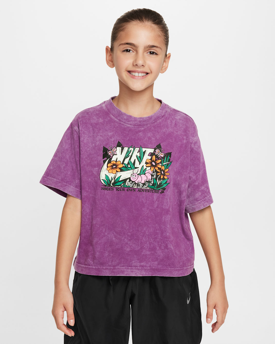 Nike Sportswear Older Kids' (Girls') T-Shirt - Viotech