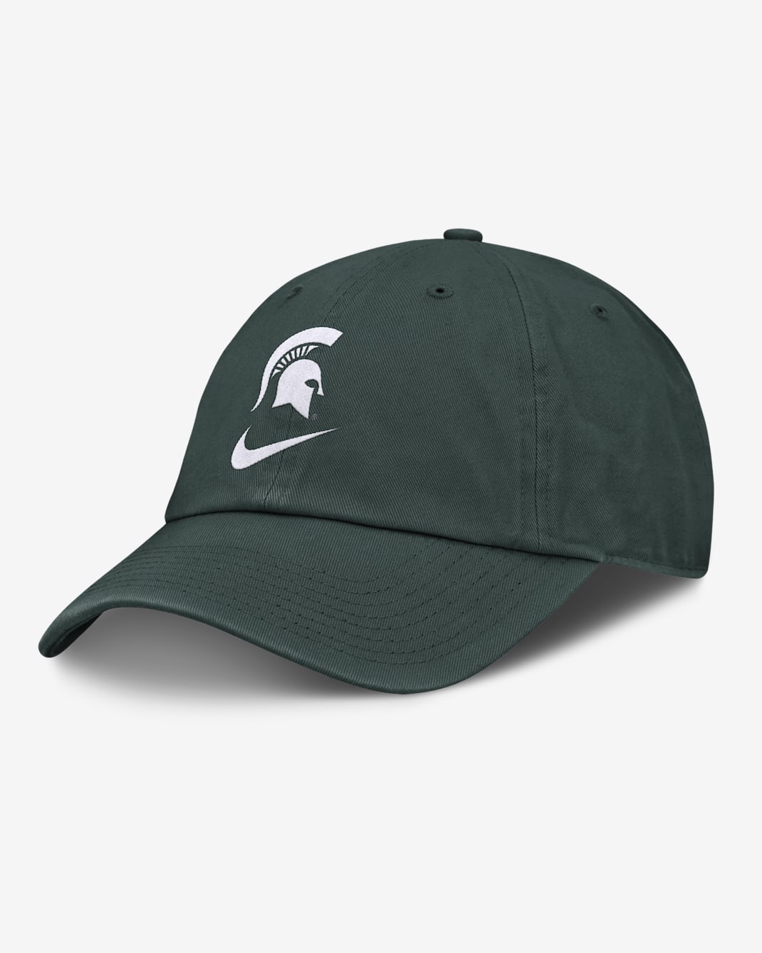 Michigan State Primetime Club Men's Nike College Adjustable Hat - Green