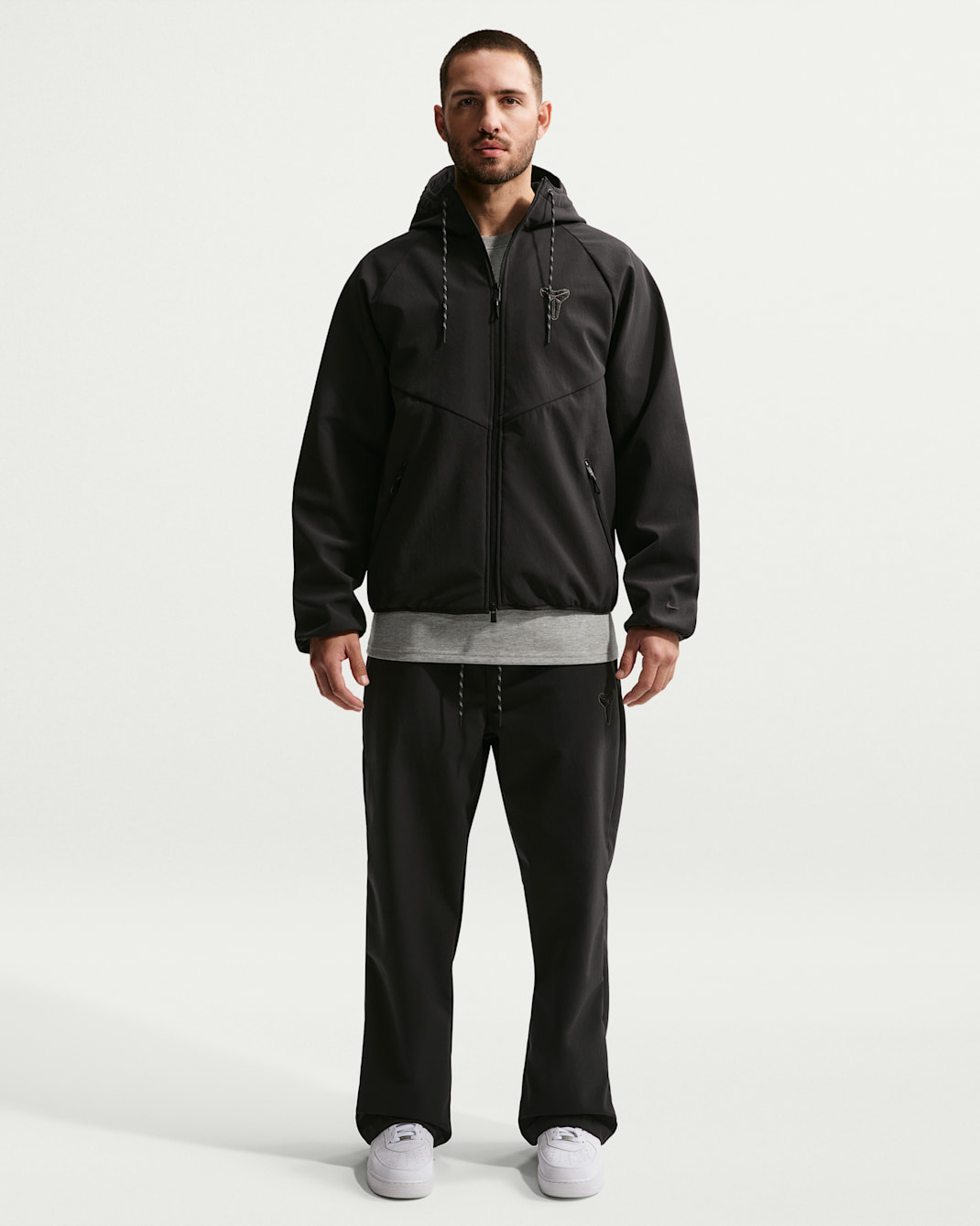 Kobe 'Lunar New Year' Men's Nike Windrunner Trousers - Black/Medium Ash