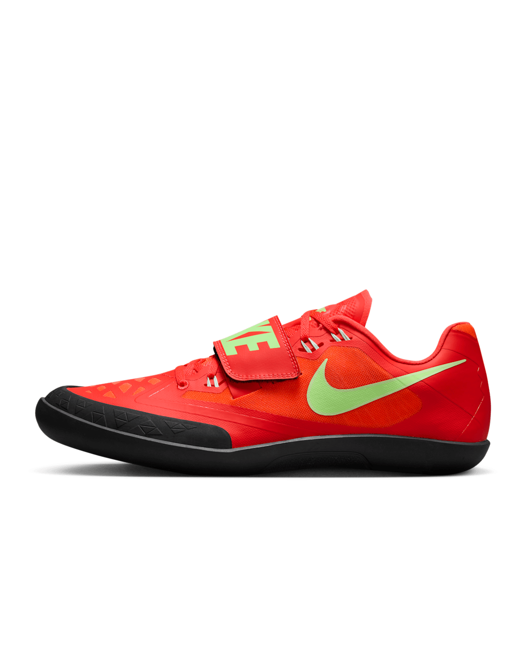 Nike Zoom SD 4 Track and Field werpschoenen - Bright Crimson/Hyper Orange/Lime Blast/Washed Coral