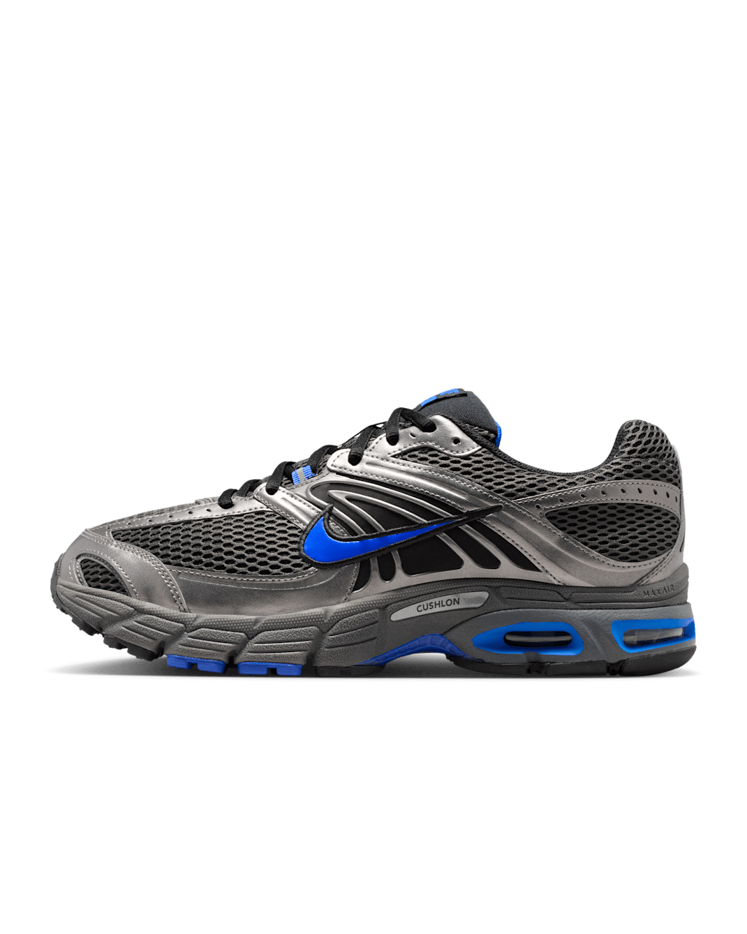 Nike Air Max Moto 2K Men's Shoes - Dark Smoke Grey/Black/Metallic Dark Grey/Racer Blue