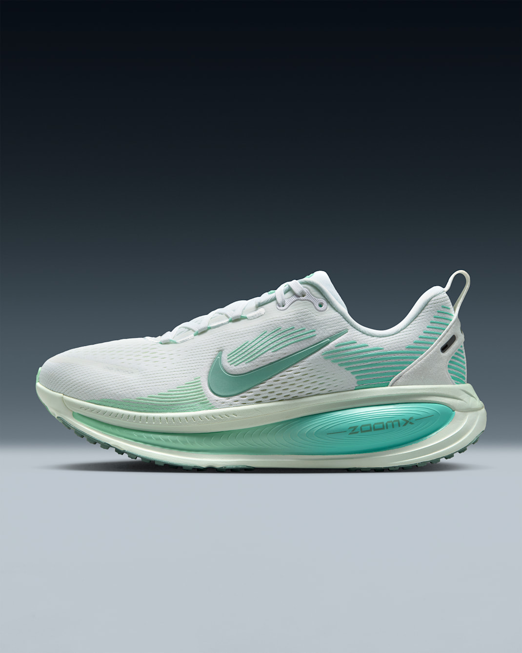 Nike Vomero 18 Women's Road Running Shoes - White/Bleached Turquoise/Mint Foam/Cannon