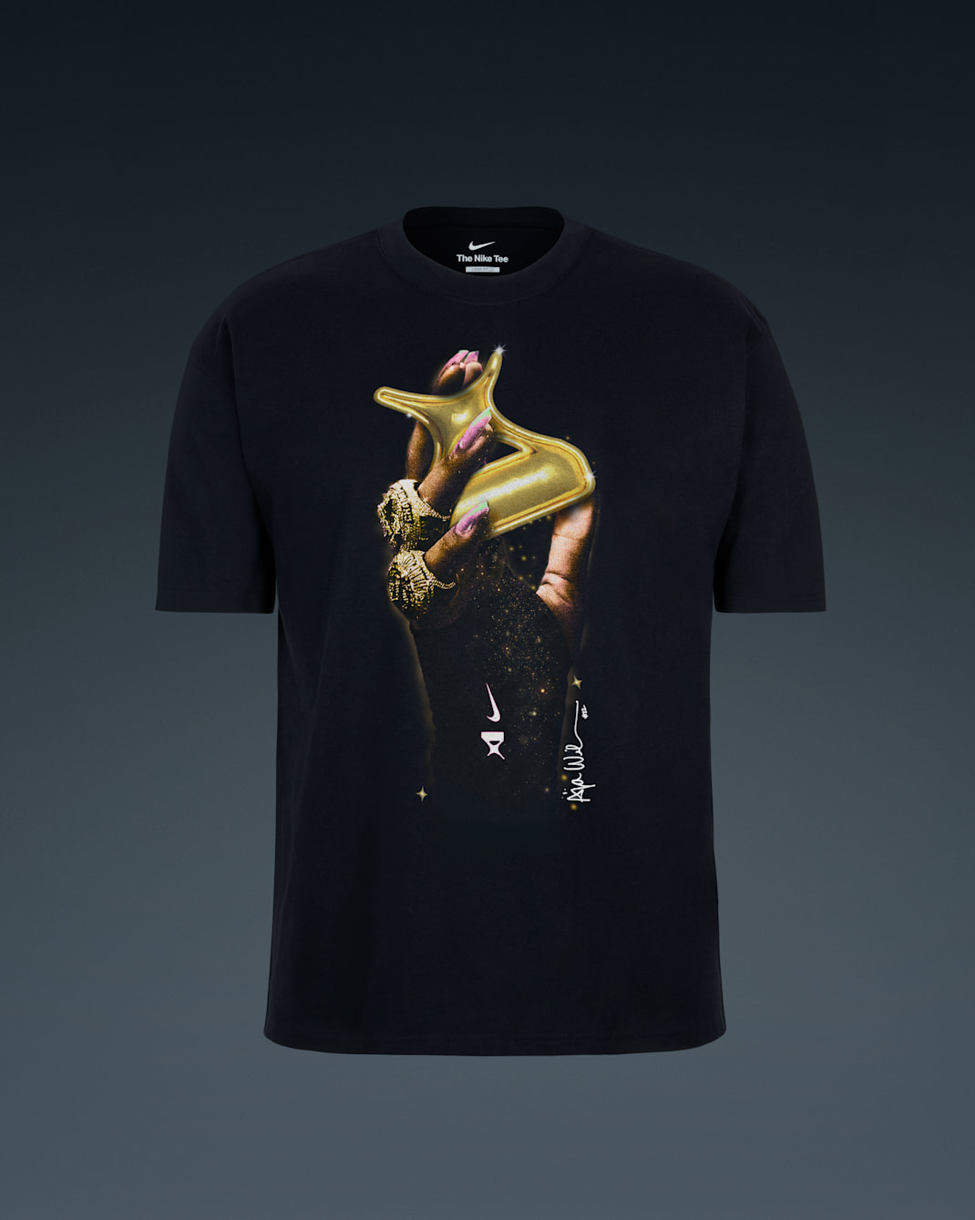 A'ja Wilson Rings "So Win" Adult Nike Basketball T-Shirt - Black