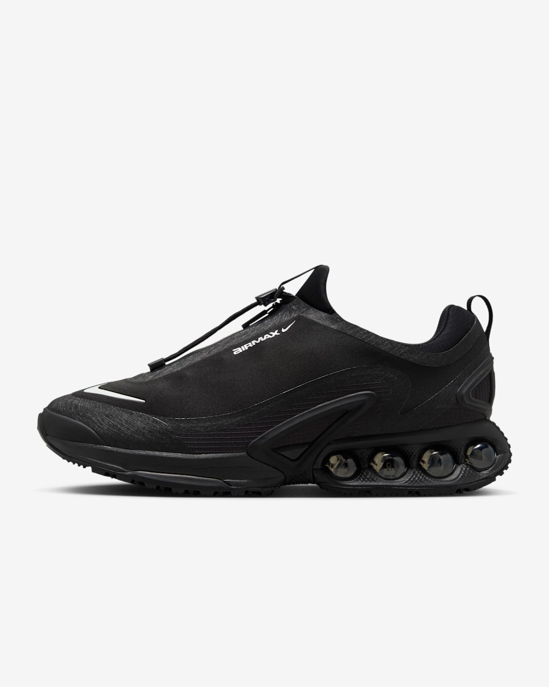 Nike Air Max Dn Roam Men's Shoes - Black/Black/Black/Metallic Silver
