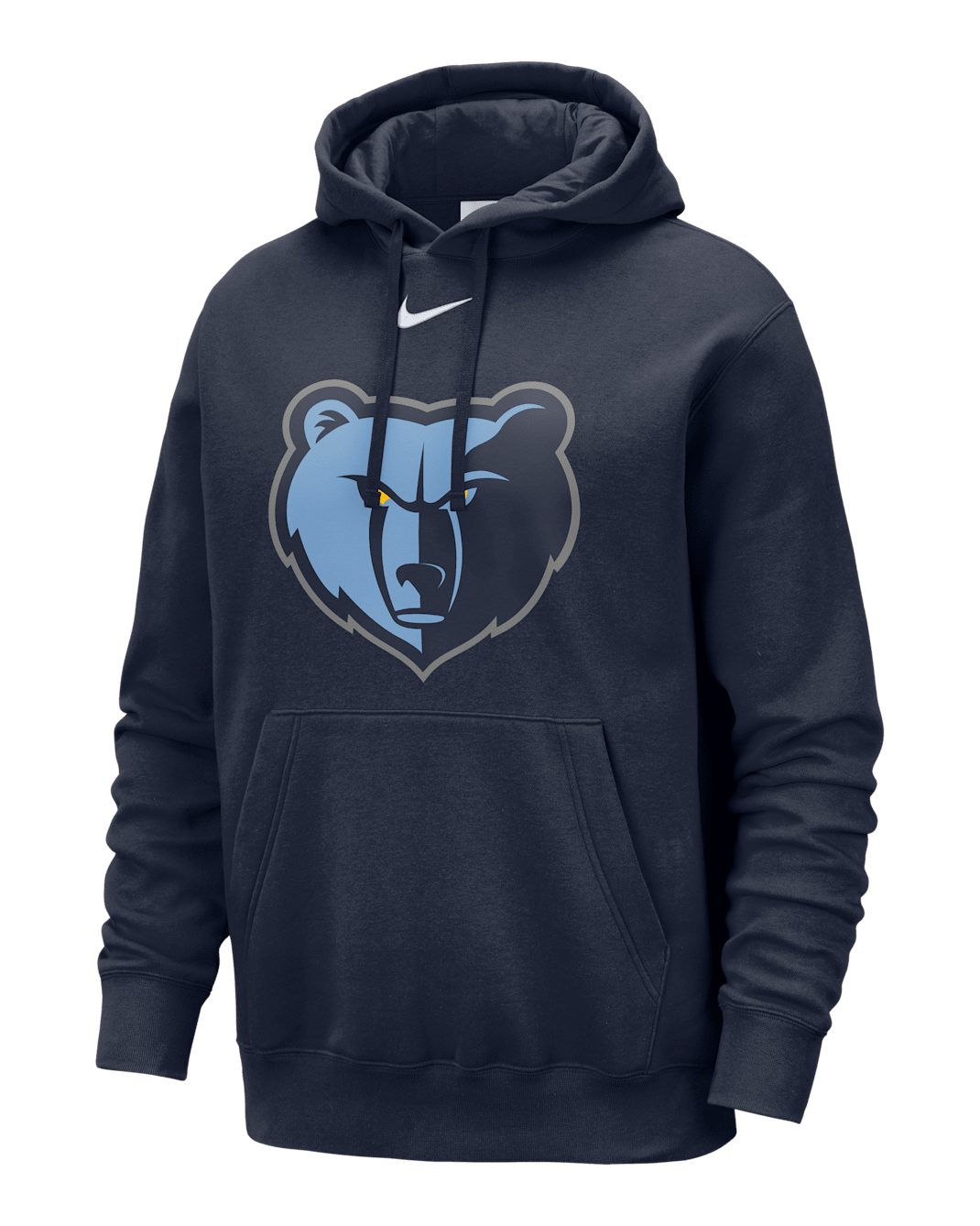 Memphis Grizzlies Club Men's Nike NBA Pullover Hoodie - College Navy/White