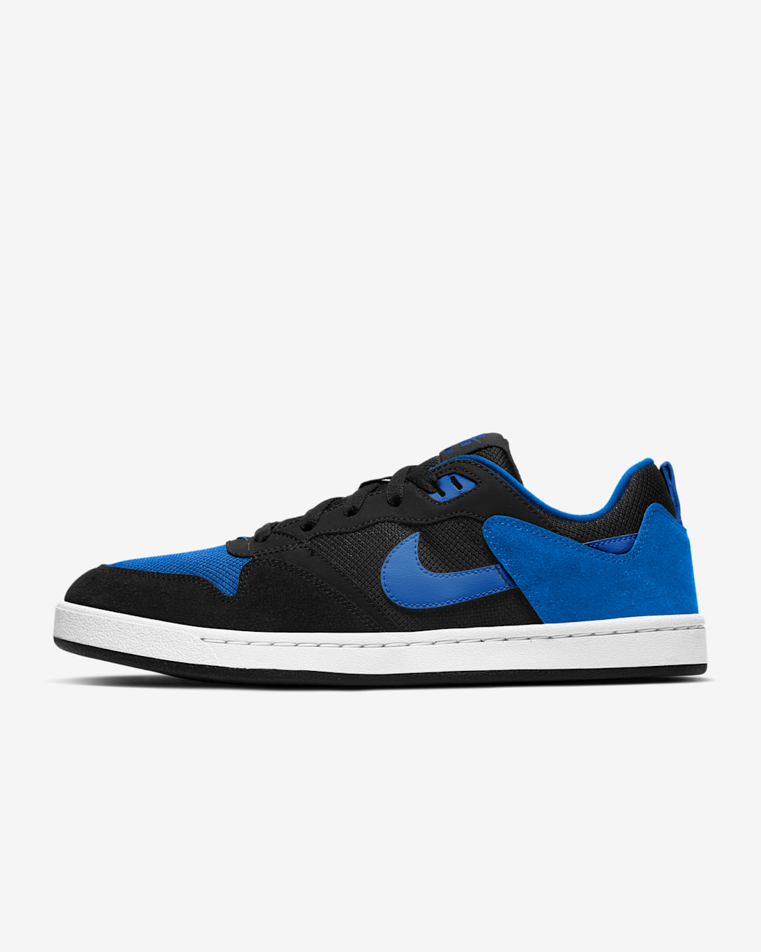 Nike SB Alleyoop Skate Shoes - Black/Black/Royal Blue