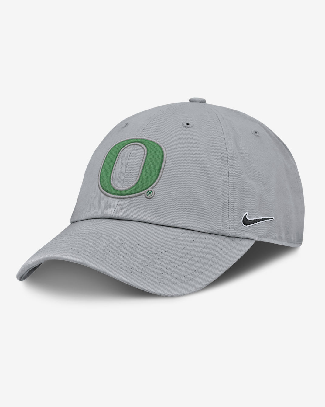 Oregon 2025/26 College Football Playoff Bound Club Men's Nike College Adjustable Hat - Grey