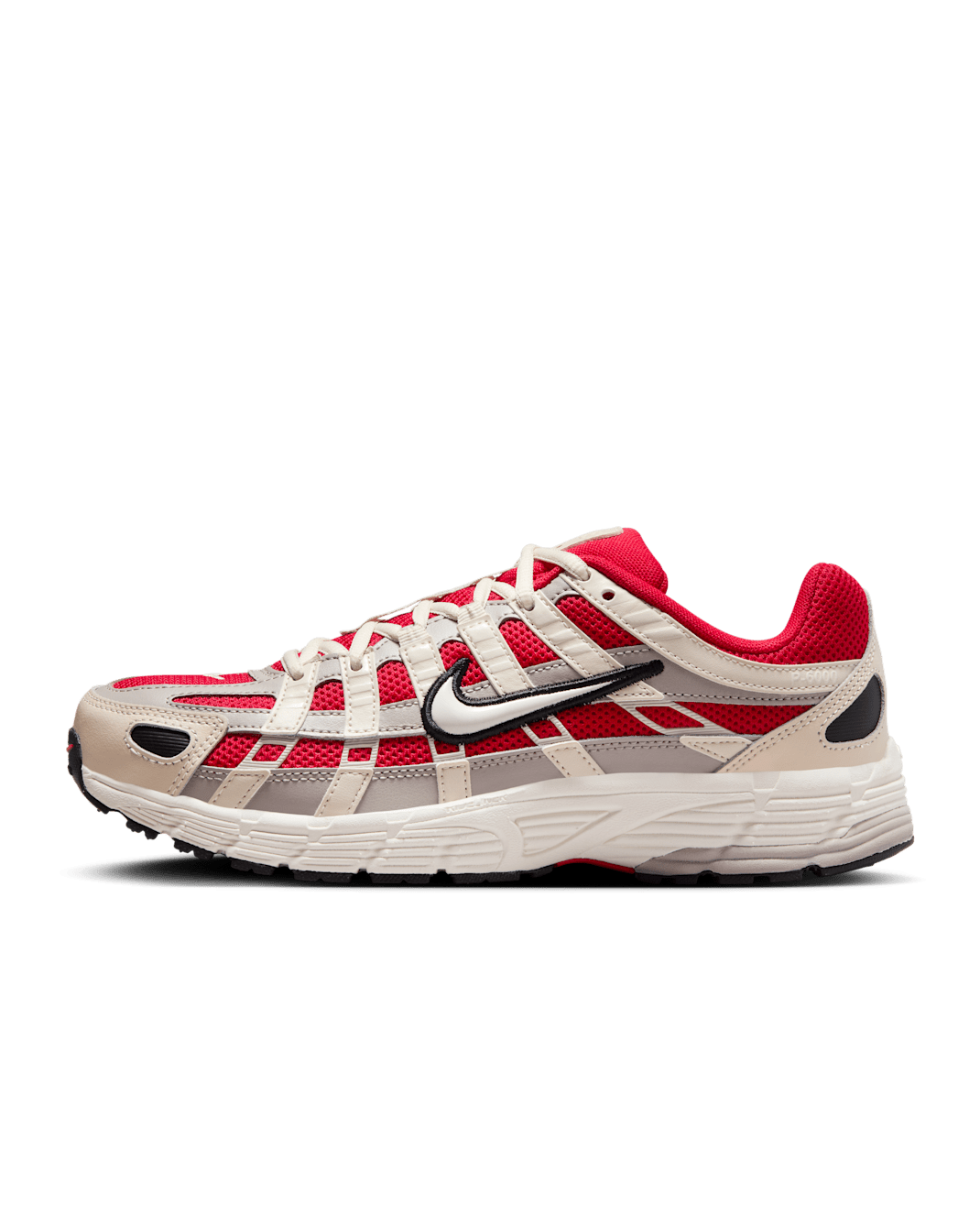 Nike P-6000 Women's Shoes - University Red/Black/College Grey/Soft Pearl