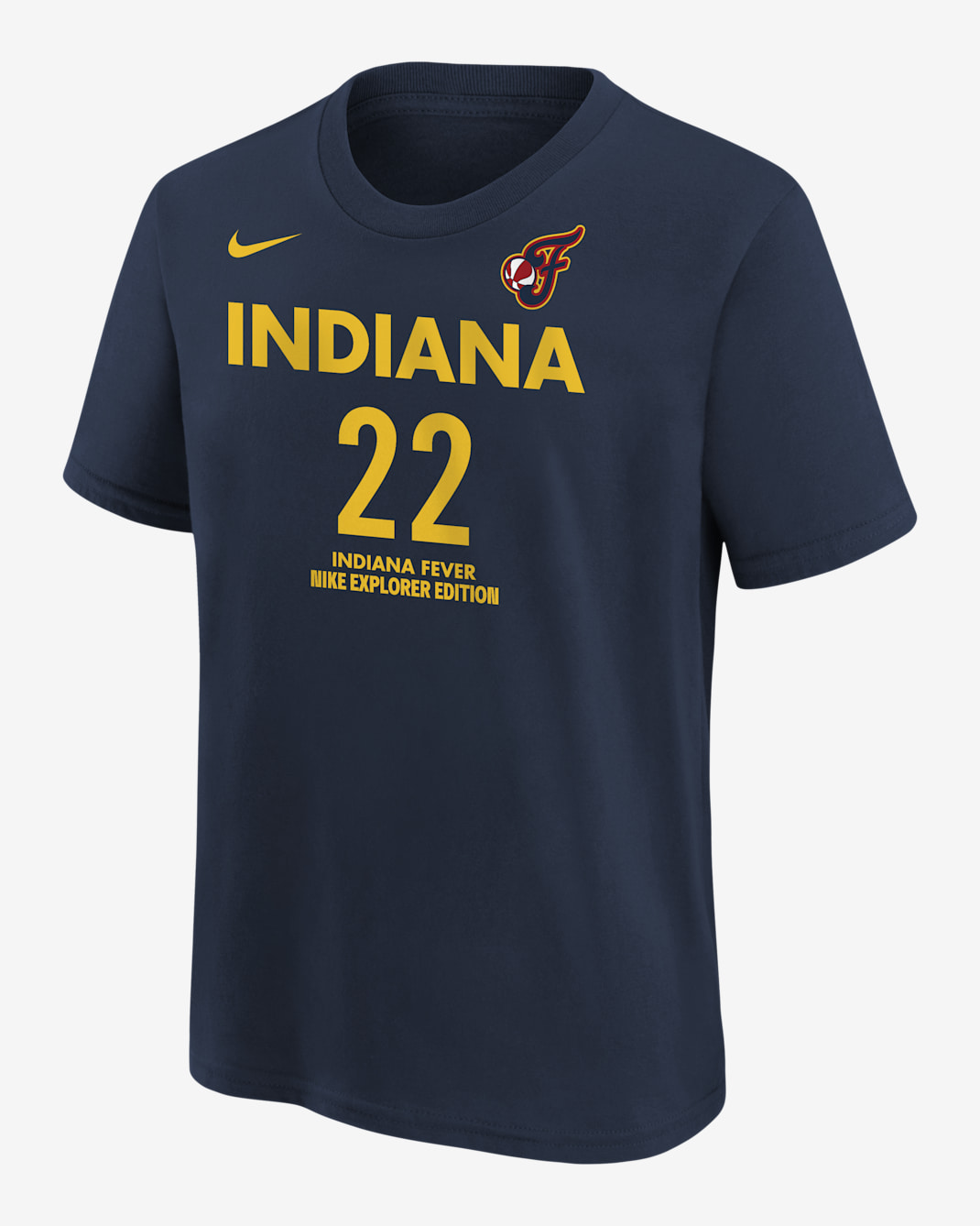 Caitlin Clark Indiana Fever Big Kids' Nike WNBA T-Shirt - College Navy