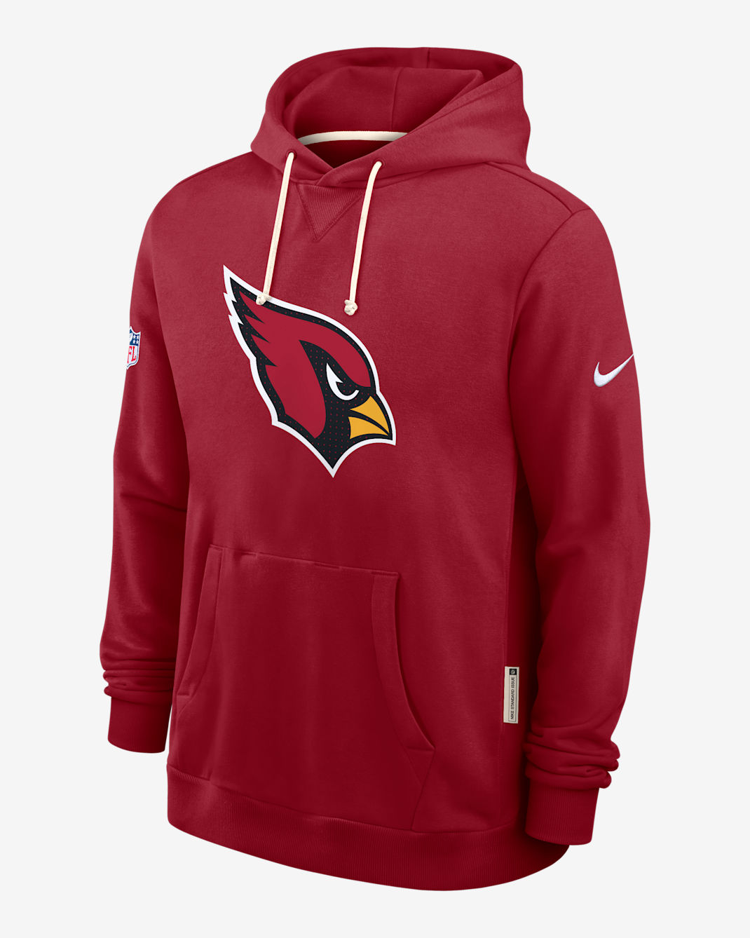 Arizona Cardinals Initial Home Sideline Men's Nike Dri-FIT NFL Pullover Hoodie - Red