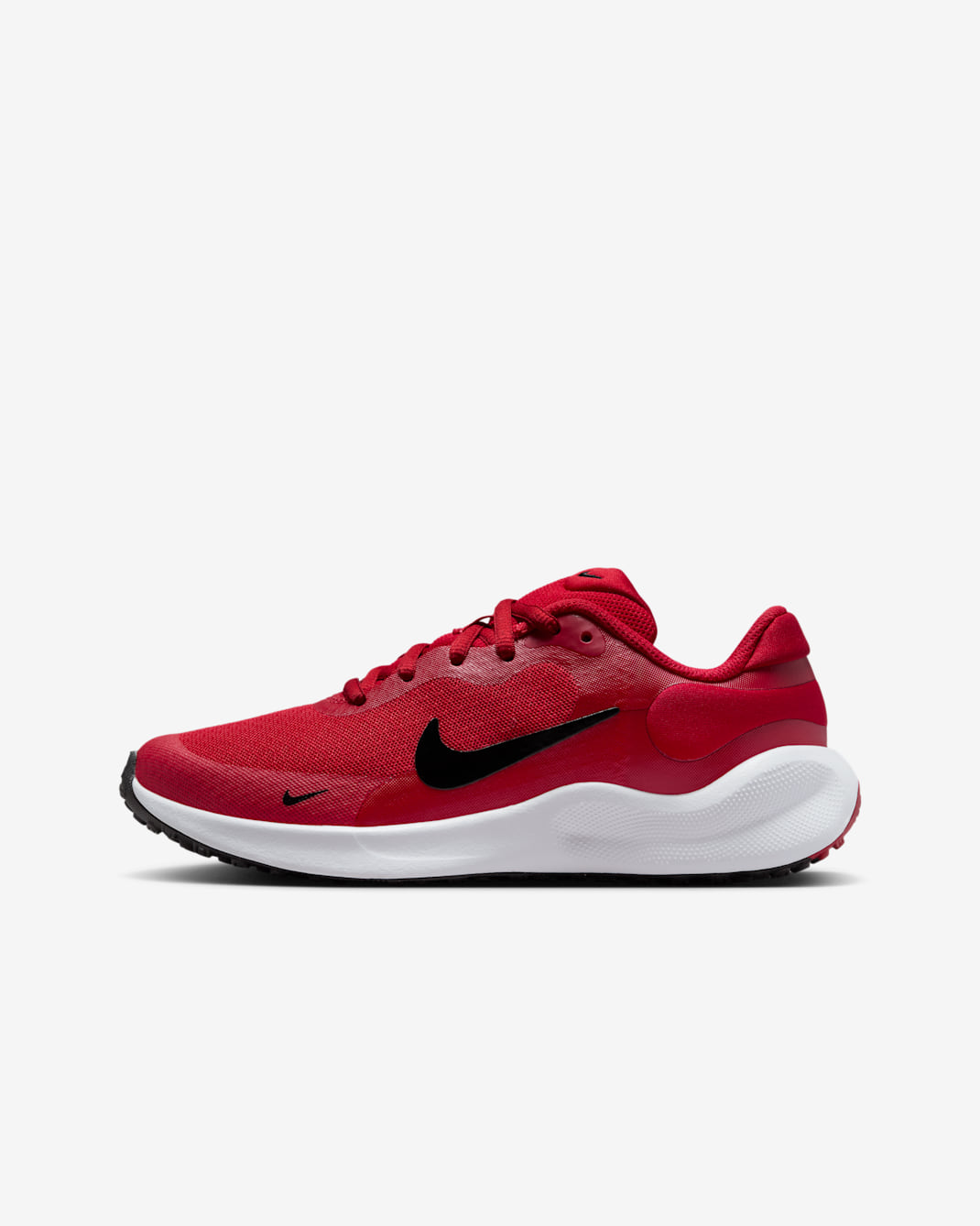 Nike Revolution 7 Older Kids' Road Running Shoes - Gym Red/White/Black