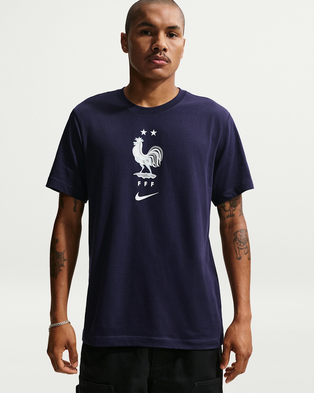FFF Men's Nike Football T-Shirt - Blackened Blue