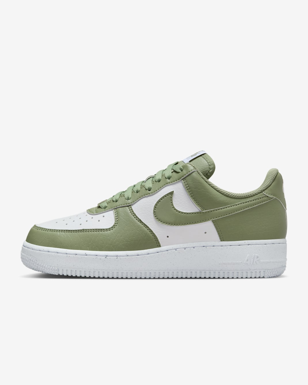 Nike Air Force 1 '07 Next Nature Women's Shoes - White/White/Oil Green